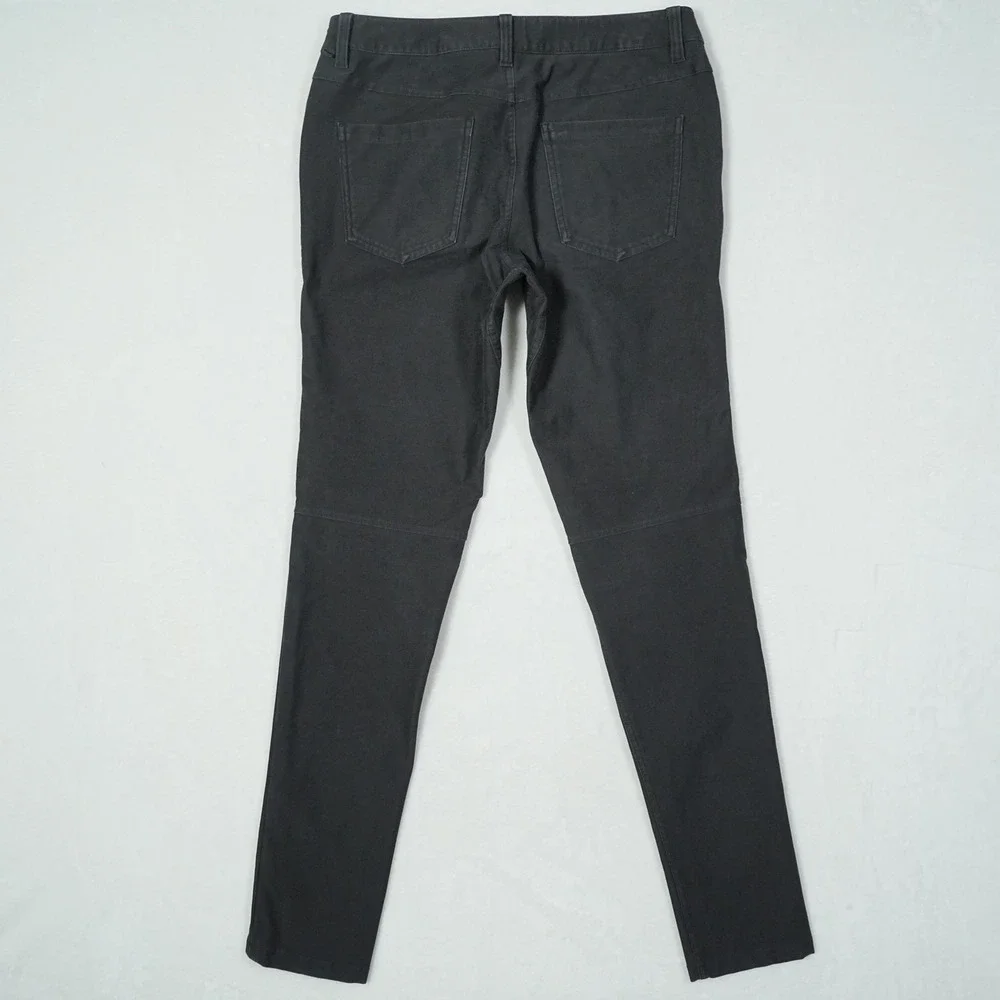 Lululemon ABC Pant Slim 31 Black Canvas Utility Trousers Mens Stretch Pants